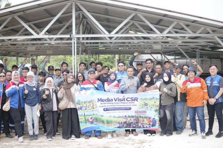 Tingkatkan Kapasitas Media Lokal, PT PHKT Fasilitasi Kunjungan Jurnalis PPU Ke Program CSR Gerbang Insan Mapan